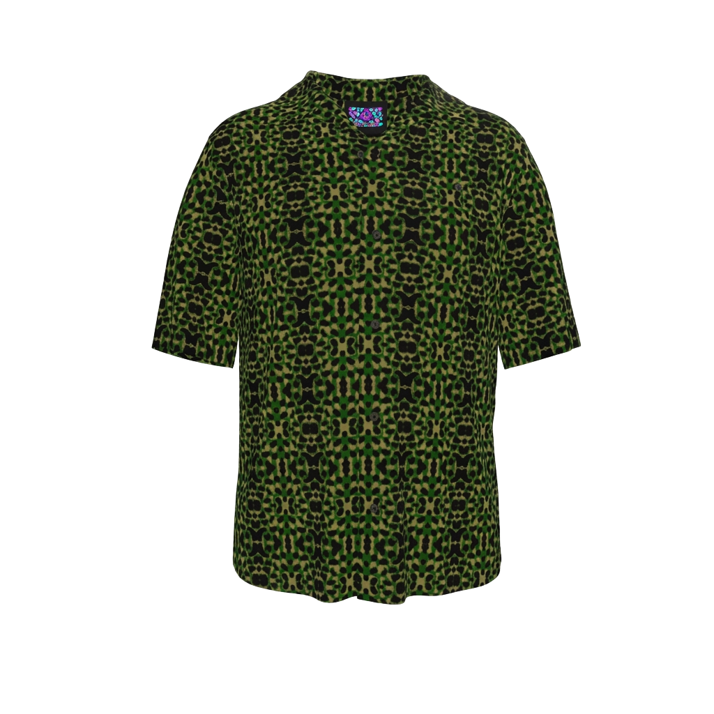 1st Camo revere shirt in green